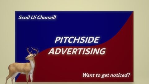 Pitch side advertising