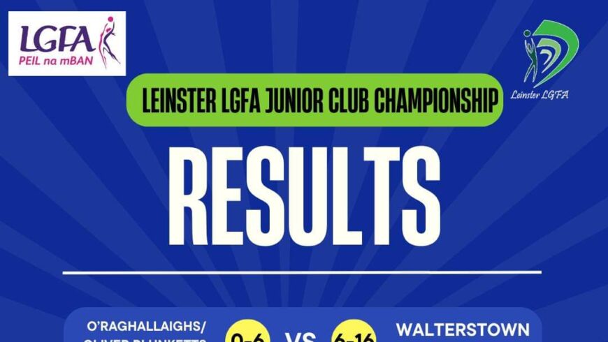 Ladies Leinster Junior Football Campaign